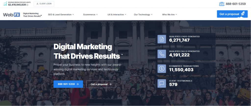 WebFX - A Full-Service Digital Marketing Agency (USA)