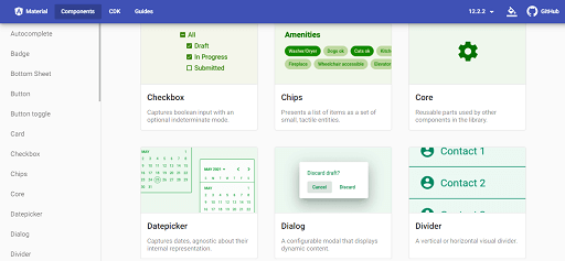 Angular Material Design