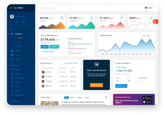 Wieldy - React Admin Template Ant Design