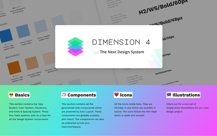 Dimension 4 Design System