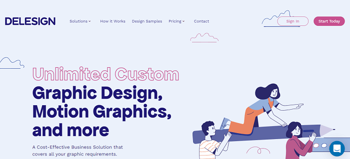 Delesign - Unlimited Custom Graphic Designs and Motion Graphics