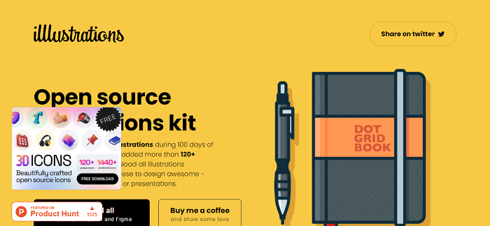 Illustrations - Open-source Illustrations Kit