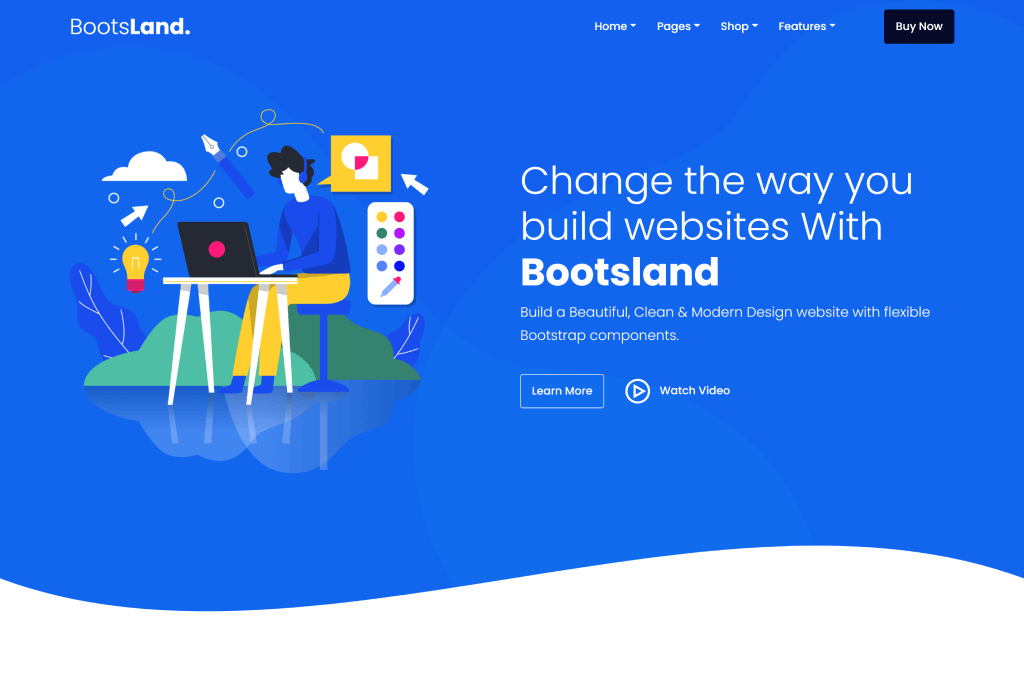 tsland - Creative Bootstrap5 Landing Page