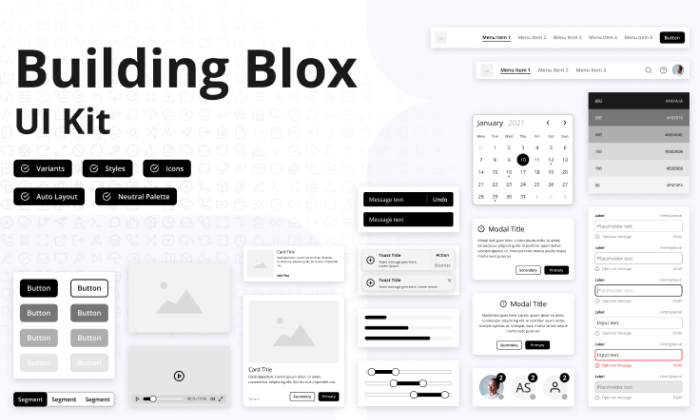 Building Blox - UI Kit