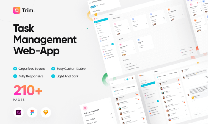 Trim Task Management Web App 