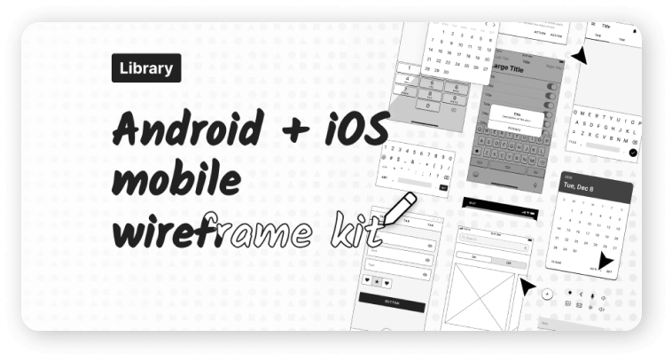 mobile wireframe kit