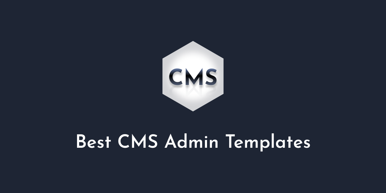 best cms admin templates