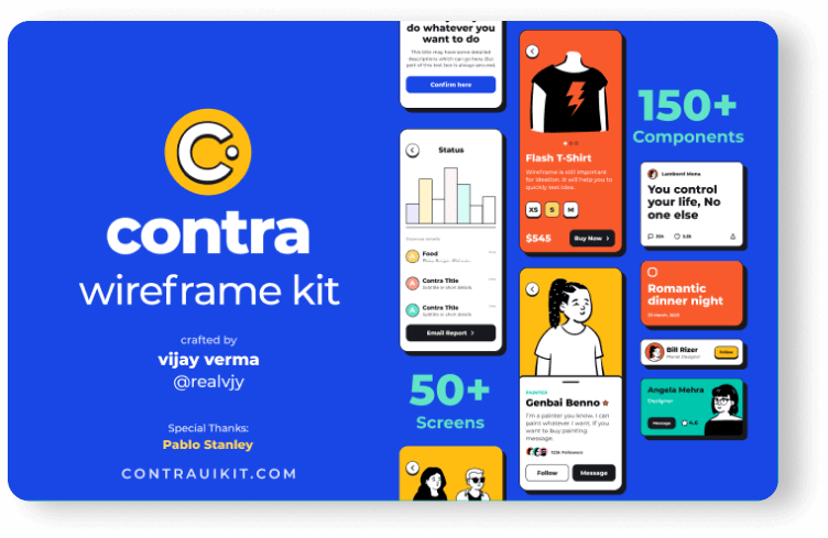 contra wireframe kit