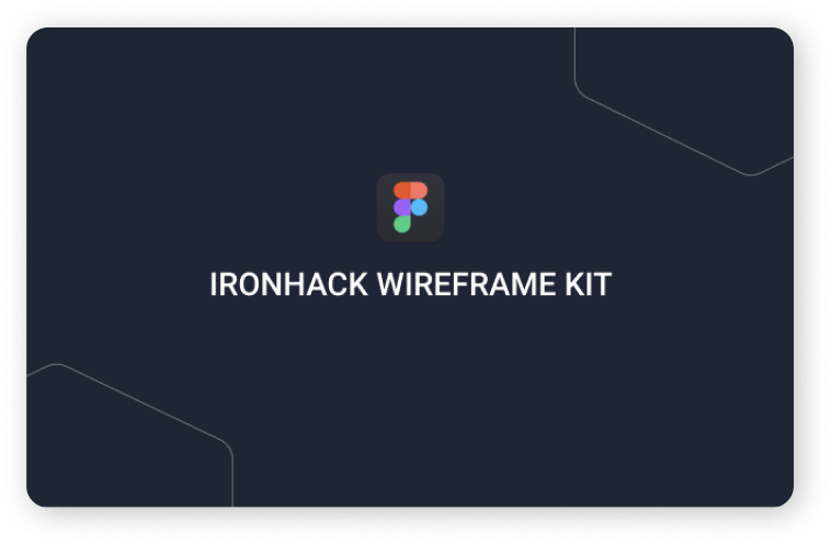 Ironhack Wireframe Kit