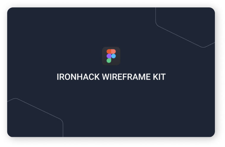 Ironhack Wireframe Kit