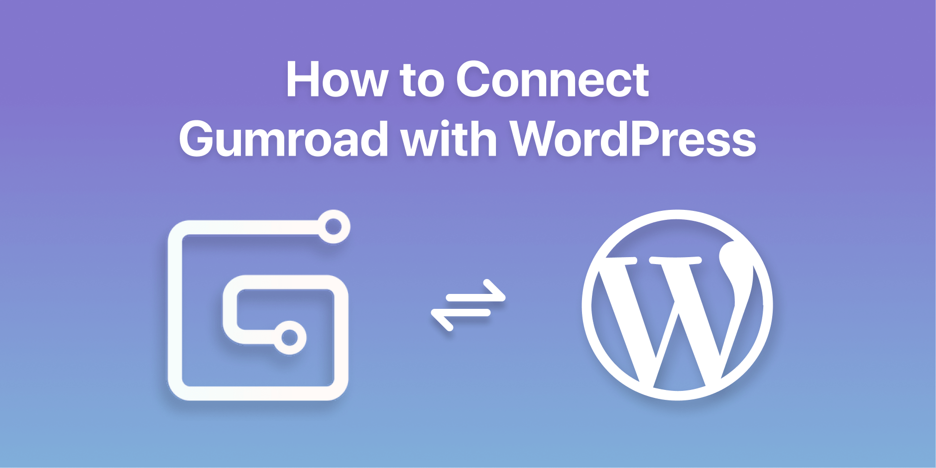 connect gumroad with wordpress