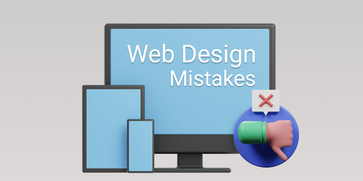 common web design mistakes that hurt seo