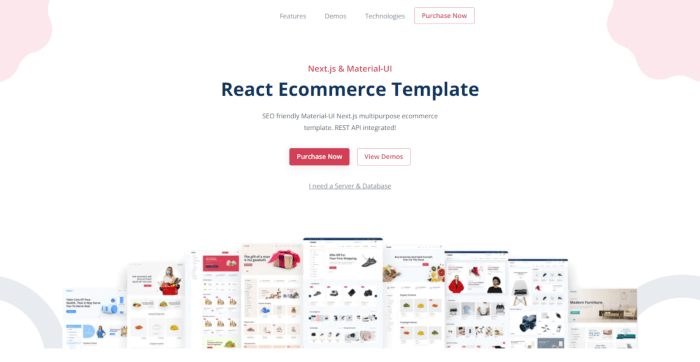 bazar Pro React Nextjs eCommerce Template