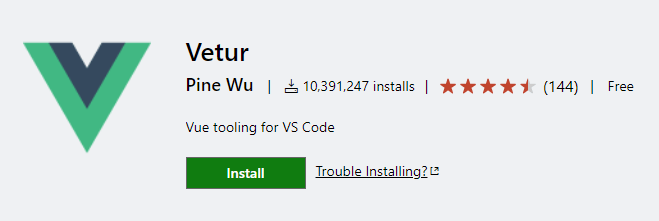 vetur vs code extension for vue