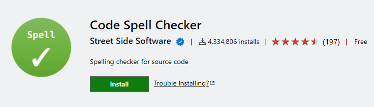Code Spell Checker