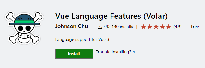 Volar Vue VS Code