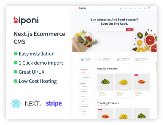 biponi ecommerce full software