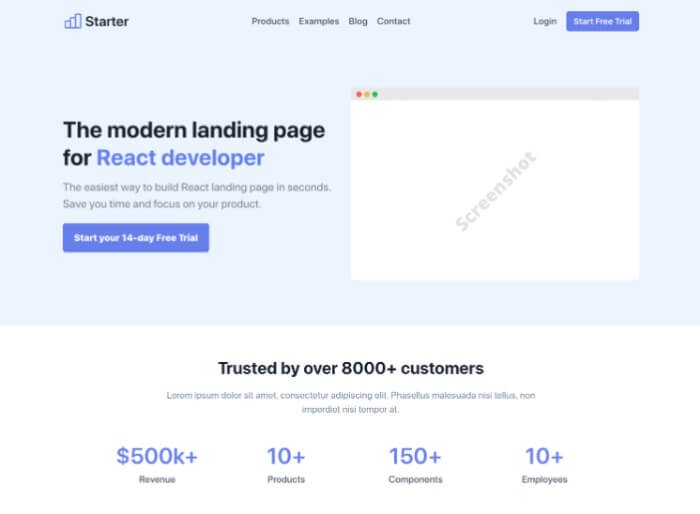 NextJS Landing Page Starter Template