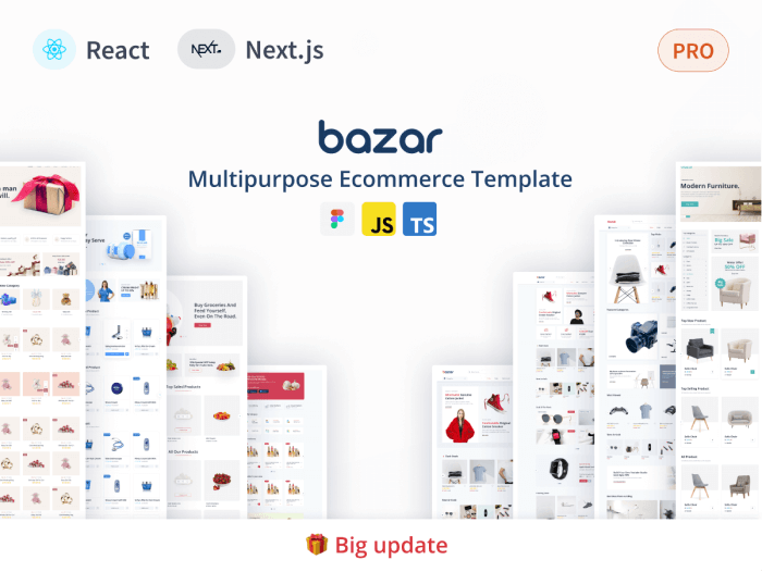 bazar pro multipurpose react nextjs ecommerce template