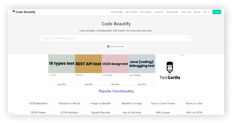 Code Beautify