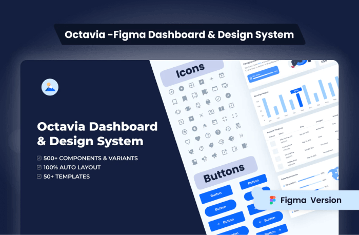 octavia design system and dashboard