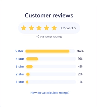 Rating - UI Design term