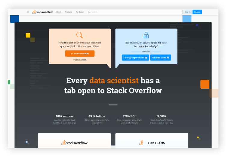 Stack Overflow - Website for Developers  