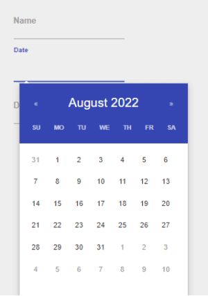 Top Free Bootstrap Datepicker Examples Codepen In Ui Lib