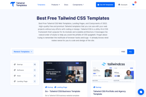 15+ Free & Premium Tailwind CSS Themes & Templates in 2022 - UI-Lib