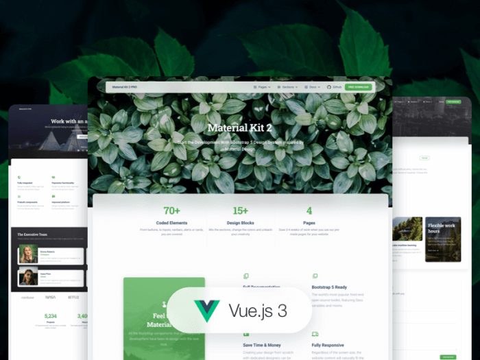 Vue Material Kit